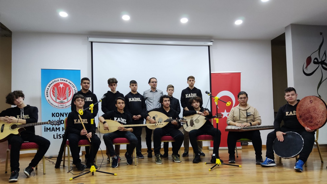 Konya Anadolu İmam Hatip Lisesi Dini Musiki Korosu'nu Ağırladık